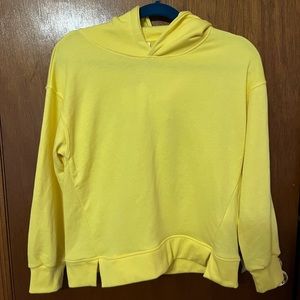 NWT Zara Kids Yellow Hoodie Size 11-12